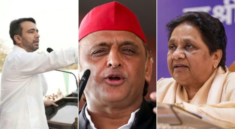जयंत चौधरी के साथ खुलकर आईं मायावती, कहा- अखिलेश तुरंत माफी मांगें